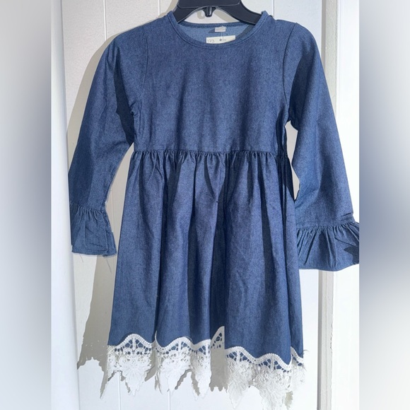 5t girls blue Jean dress - Picture 4 of 4